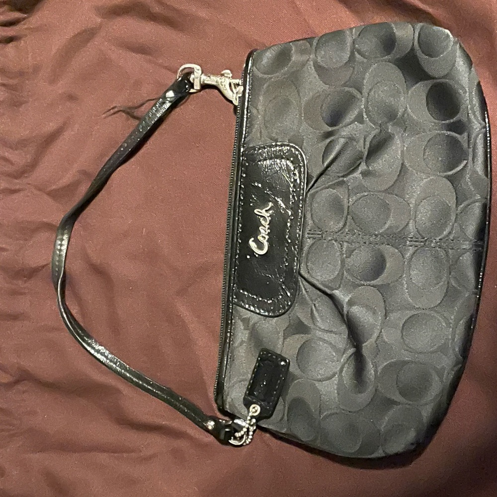 Coach Black Wristlet AUTHENTIC